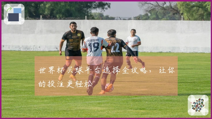 世界杯买球平台选择全攻略，让你的投注更轻松